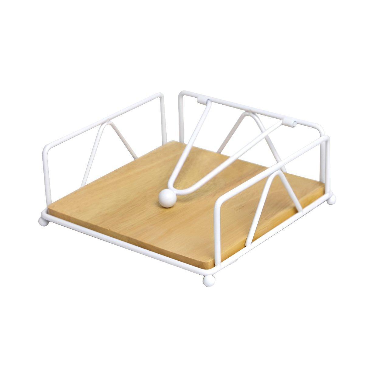 Steel Napkin Holder Serviette Rack Organiser Kitchen Serving Bar 3 Colours - Gold V528-NAPKIN-HOLDER-GOLD-586647