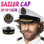 Sailor Cap Boat Captain Hat For Navy Skipper Costume Fancy Marine Dress V528-NAVYCAP-22056