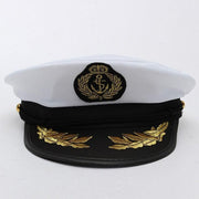 Sailor Cap Boat Captain Hat For Navy Skipper Costume Fancy Marine Dress V528-NAVYCAP-22056
