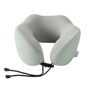 Memory Foam U Shaped Neck Pillow Travel Portable Office Nap Support Pillow - Green V528-NECK-PILLOW-LIGHT-GREEN-246037
