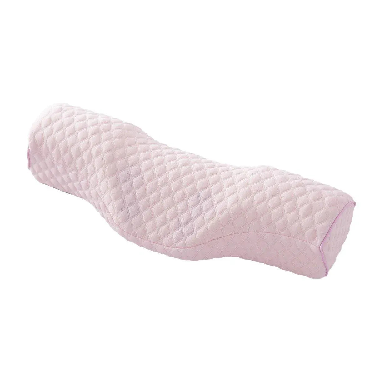 Orthopedic Memory Foam Cervical Neck Pillow for Sleep Support Slow Rebound - Pink V528-NECK-PILLOW-PINK-726741