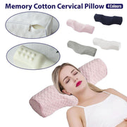 Orthopedic Memory Foam Cervical Neck Pillow for Sleep Support Slow Rebound - Pink V528-NECK-PILLOW-PINK-726741