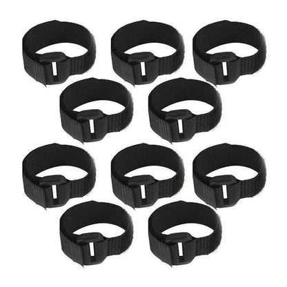 10pcs Rooster Anti Crow Collar Adjustable Nylon Neck Belt Poultry Sound Control - Black V528-NECKBELT-10PCS-BLACK-425679