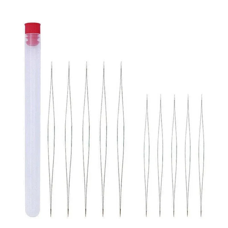 10Pc Big Eye Beading Needles for Jewelry & Bracelet DIY V528-NEEDLE-38823