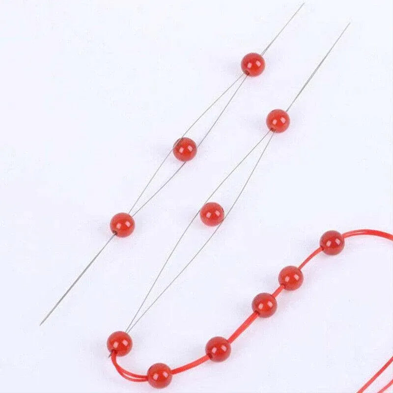 10Pc Big Eye Beading Needles for Jewelry & Bracelet DIY V528-NEEDLE-38823