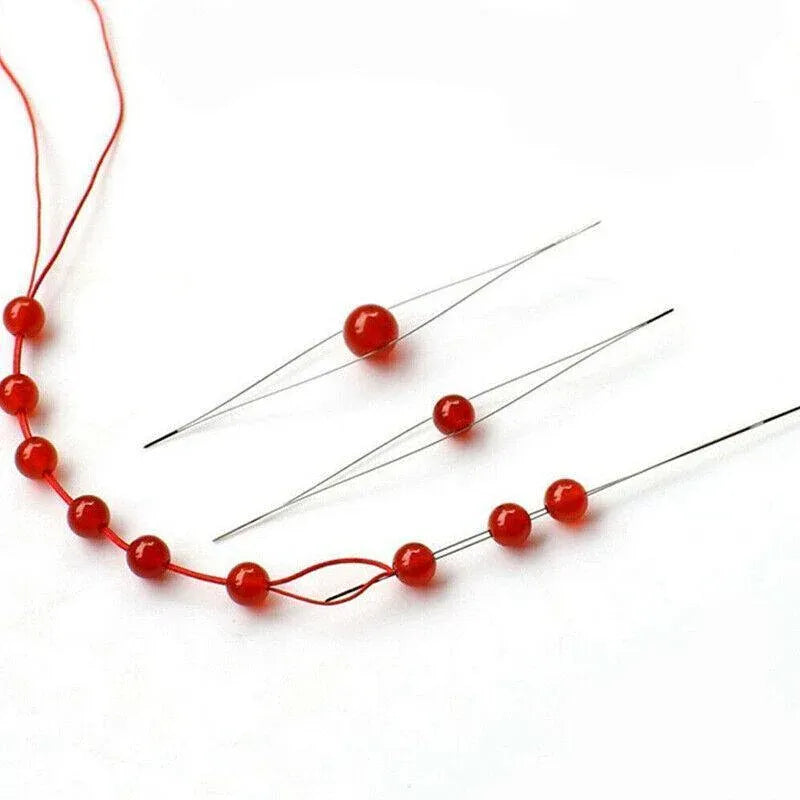 10Pc Big Eye Beading Needles for Jewelry & Bracelet DIY V528-NEEDLE-38823