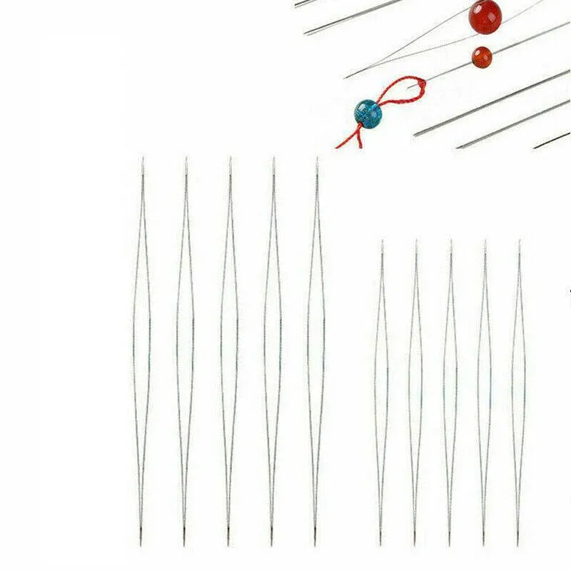 10Pc Big Eye Beading Needles for Jewelry & Bracelet DIY V528-NEEDLE-38823