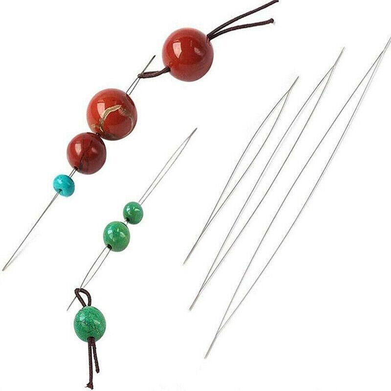 10Pc Big Eye Beading Needles for Jewelry & Bracelet DIY V528-NEEDLE-38823