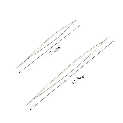10Pc Big Eye Beading Needles for Jewelry & Bracelet DIY V528-NEEDLE-38823
