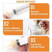 Kitten Puppy Pet Feeding Syringe Feeder Cat Dog Nursing Bottle with Pacifier - M-4PCS V528-NEEDLE-FEEDER-M-104727