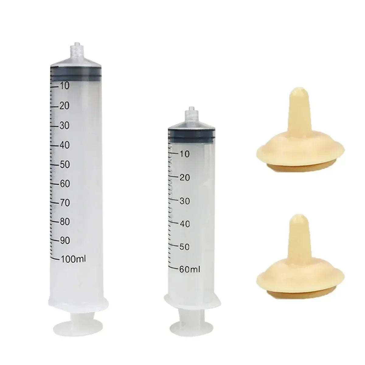 Kitten Puppy Pet Feeding Syringe Feeder Cat Dog Nursing Bottle with Pacifier - S-5PCS V528-NEEDLE-FEEDER-S-260063