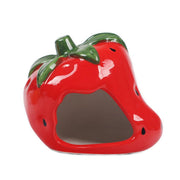 Ceramic Hamster Nest Shelter Landscaping Supplies Small Animal Hideout House - Apple V528-NEST-APPLE-809271