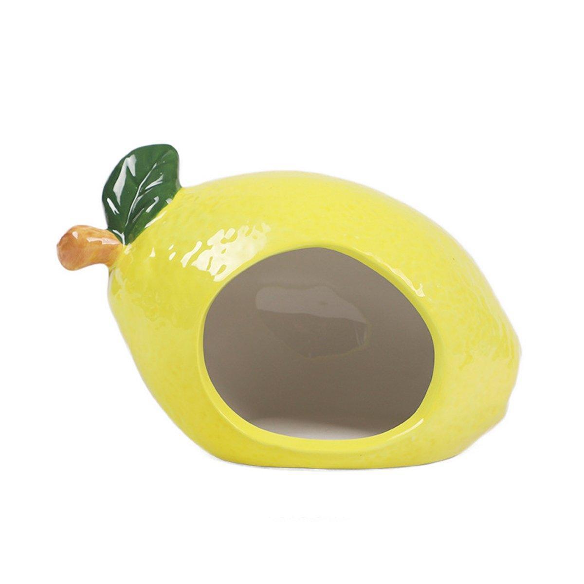 Ceramic Hamster Nest Shelter Landscaping Supplies Small Animal Hideout House - Cloud V528-NEST-CLOUD-BLUE-965154