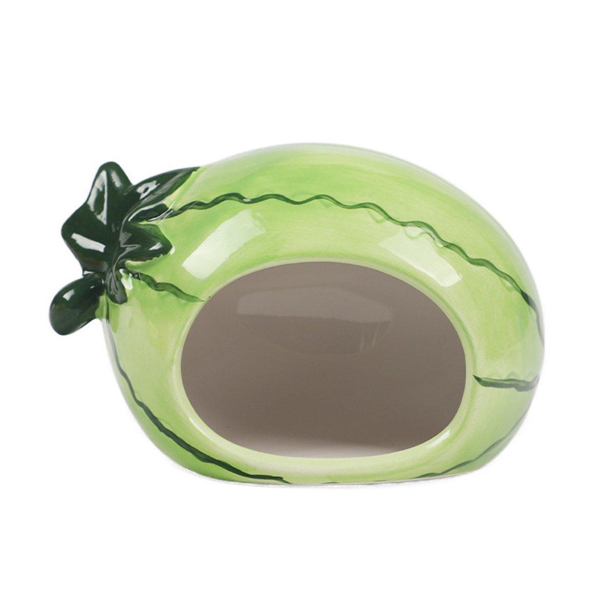 Ceramic Hamster Nest Shelter Landscaping Supplies Small Animal Hideout House - Cloud V528-NEST-CLOUD-BLUE-965154