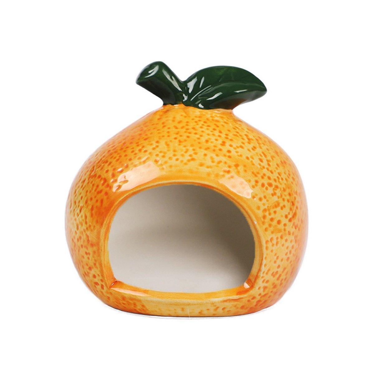 Ceramic Hamster Nest Shelter Landscaping Supplies Small Animal Hideout House - Cloud V528-NEST-CLOUD-BLUE-965154