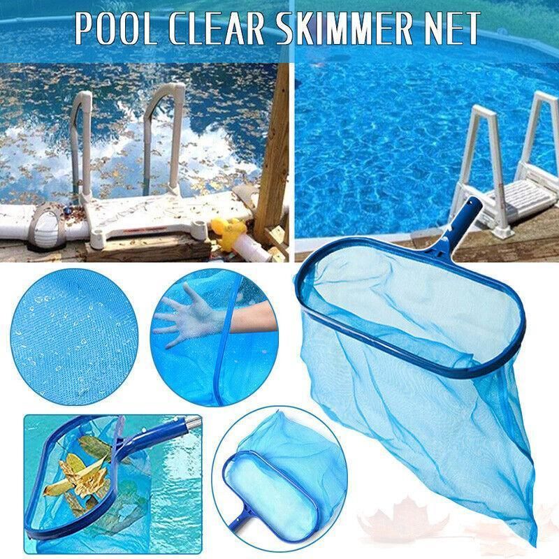 Swimming Pool Net Rake Clear Cleaner Scoop Leaf Skimmer Mesh Frame Spa Hot Tub V528-NET-789795