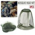 Outdoor Mosquito Head Net Fly Insect Bug Protector for Camping Hiking Fishing V528-NETMESHHAT-4PCS-119989