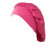 Sleeping Bonnet Hair Wrap Silk Satin Cap Women Elastic Night Soft Hat Headwear - Light Blue V528-NIGHTCAP-LIGHTBLUE-994084