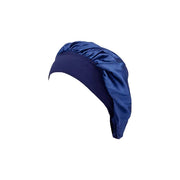 Sleeping Bonnet Hair Wrap Silk Satin Cap Women Elastic Night Soft Hat Headwear - Rose Red V528-NIGHTCAP-ROSERED-318937