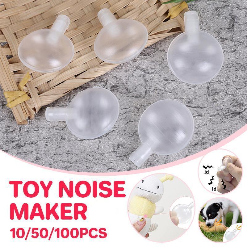 Toy Squeaker Replacements for Dog Cat Plush Toys Sound Inserts Repair Parts - 10pcs V528-NOISEMAKER-10PCS-443648