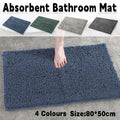 Anti-Slip Bathroom Mat Water-Absorbing Floor Mat Foot Mat Non-Slip Door Mat - Dark Grey V528-NON-SLIP-MAT-DARK-GREY-697726