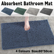 Anti-Slip Bathroom Mat Water-Absorbing Floor Mat Foot Mat Non-Slip Door Mat - Dark Grey V528-NON-SLIP-MAT-DARK-GREY-697726