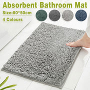 Anti-Slip Bathroom Mat Water-Absorbing Floor Mat Foot Mat Non-Slip Door Mat - Dark Grey V528-NON-SLIP-MAT-DARK-GREY-697726