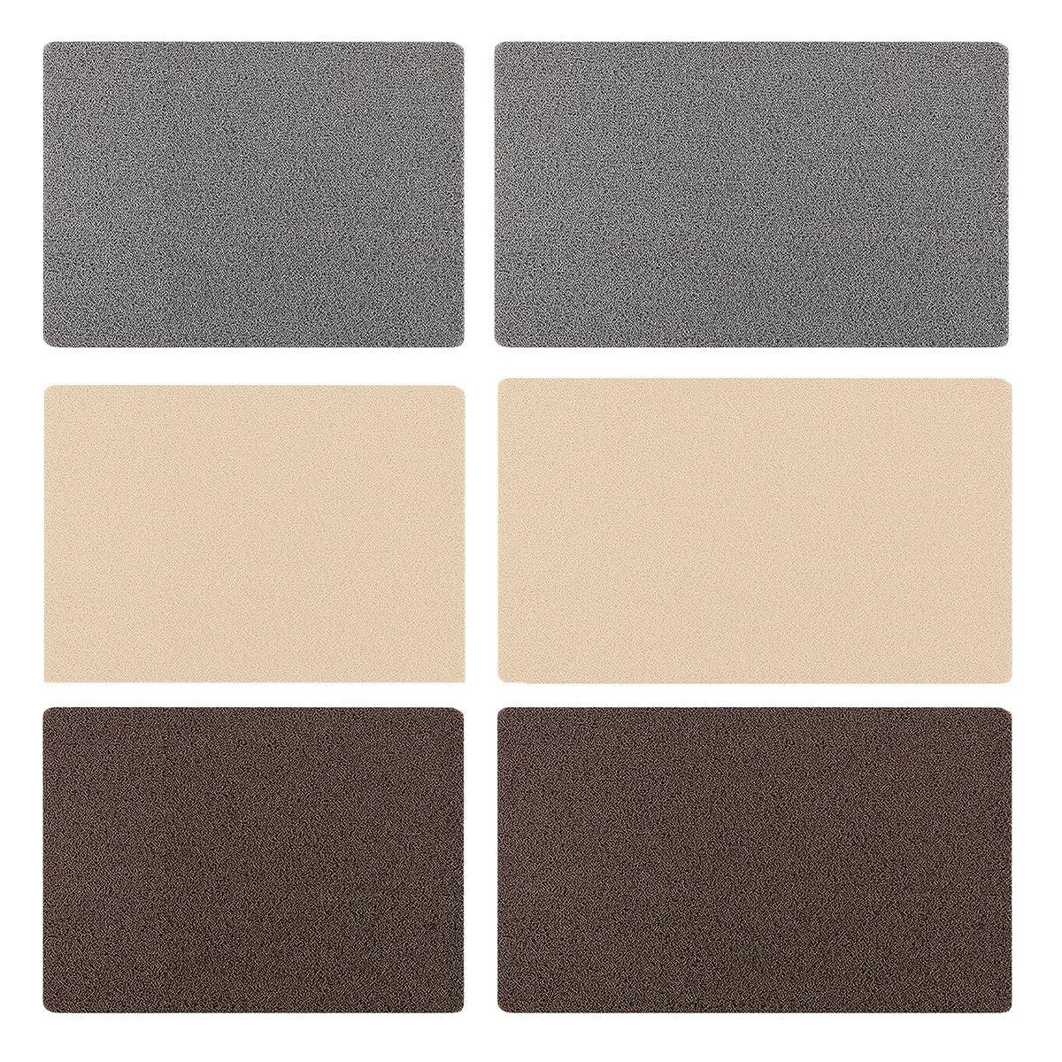 Anti Slip Bathroom Mat Non Slip Shower Floor Mat Quick Dry Soft Comfortable Rug - Grey-45x75cm V528-NON-SLIP-MAT-GREY-45-75-910874