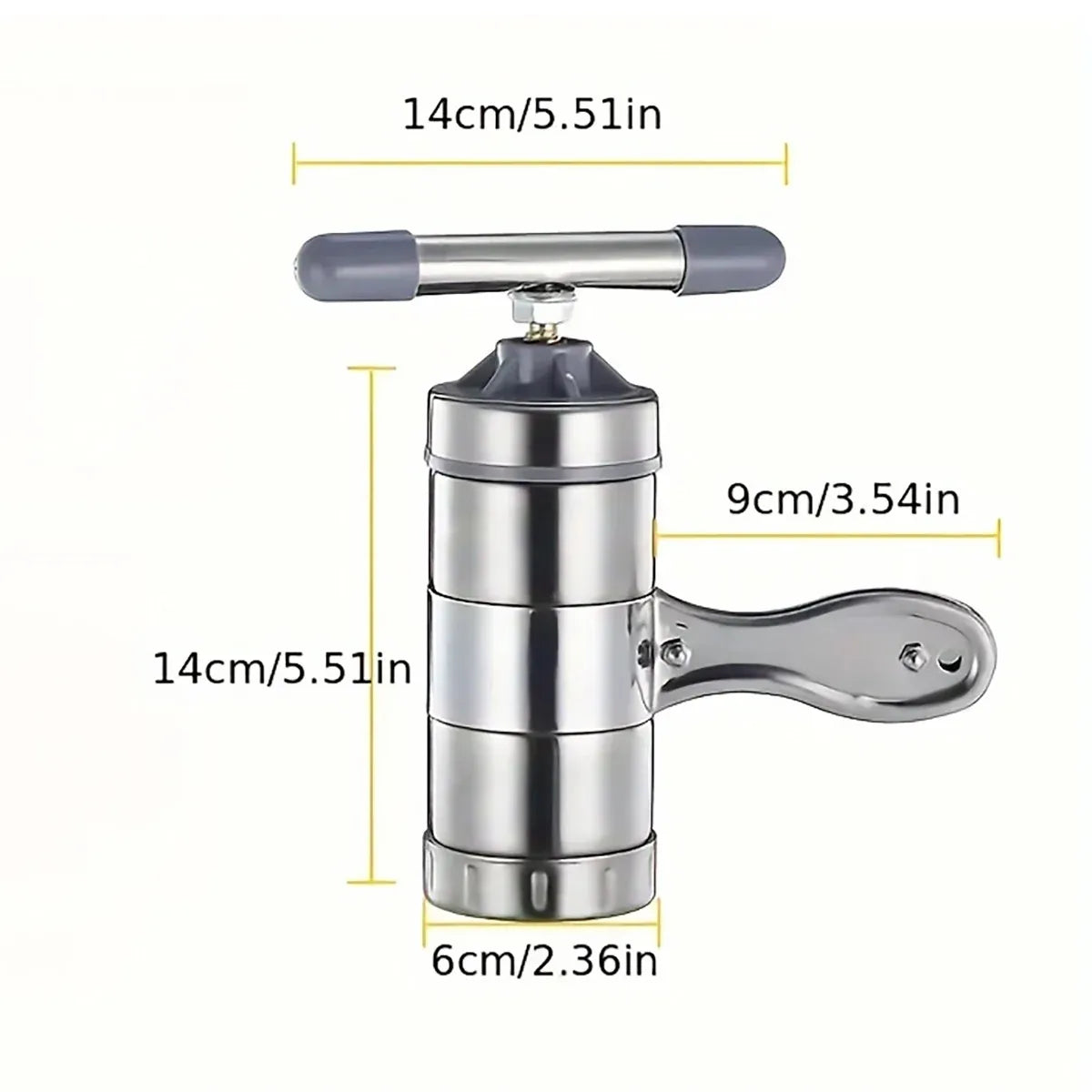 Kitchen Manual Noodle Press Noodle Machine Household Pasta Maker Dough Roller V528-NOODLE-MACHINE-6-751772