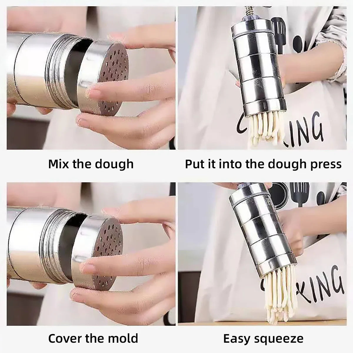 Kitchen Manual Noodle Press Noodle Machine Household Pasta Maker Dough Roller V528-NOODLE-MACHINE-6-751772