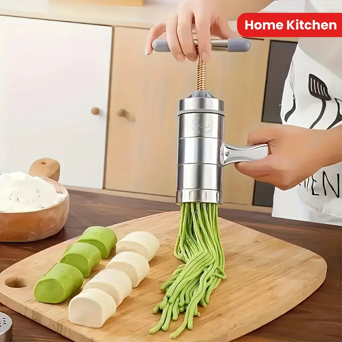 Kitchen Manual Noodle Press Noodle Machine Household Pasta Maker Dough Roller V528-NOODLE-MACHINE-6-751772