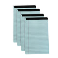 4PCS Tearable Lined Notepad Simple Design Colourful Memo Pad Notebook - Blue V528-NOTE-PAD-4PCS-BLUE-805746