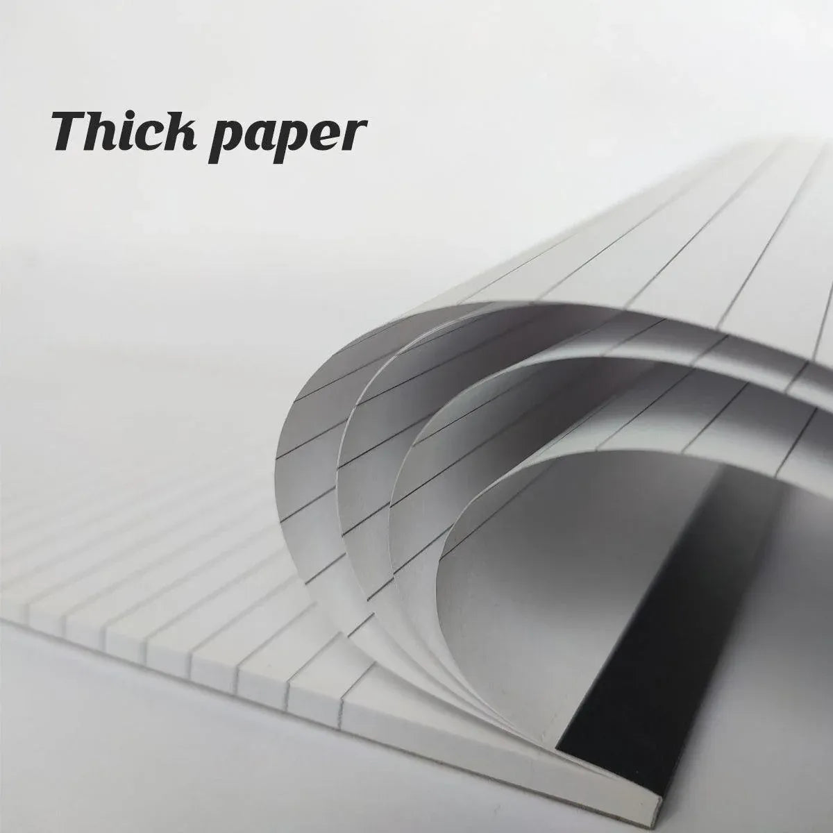 4PCS Tearable Lined Notepad Simple Design Colourful Memo Pad Notebook - Blue V528-NOTE-PAD-4PCS-BLUE-805746
