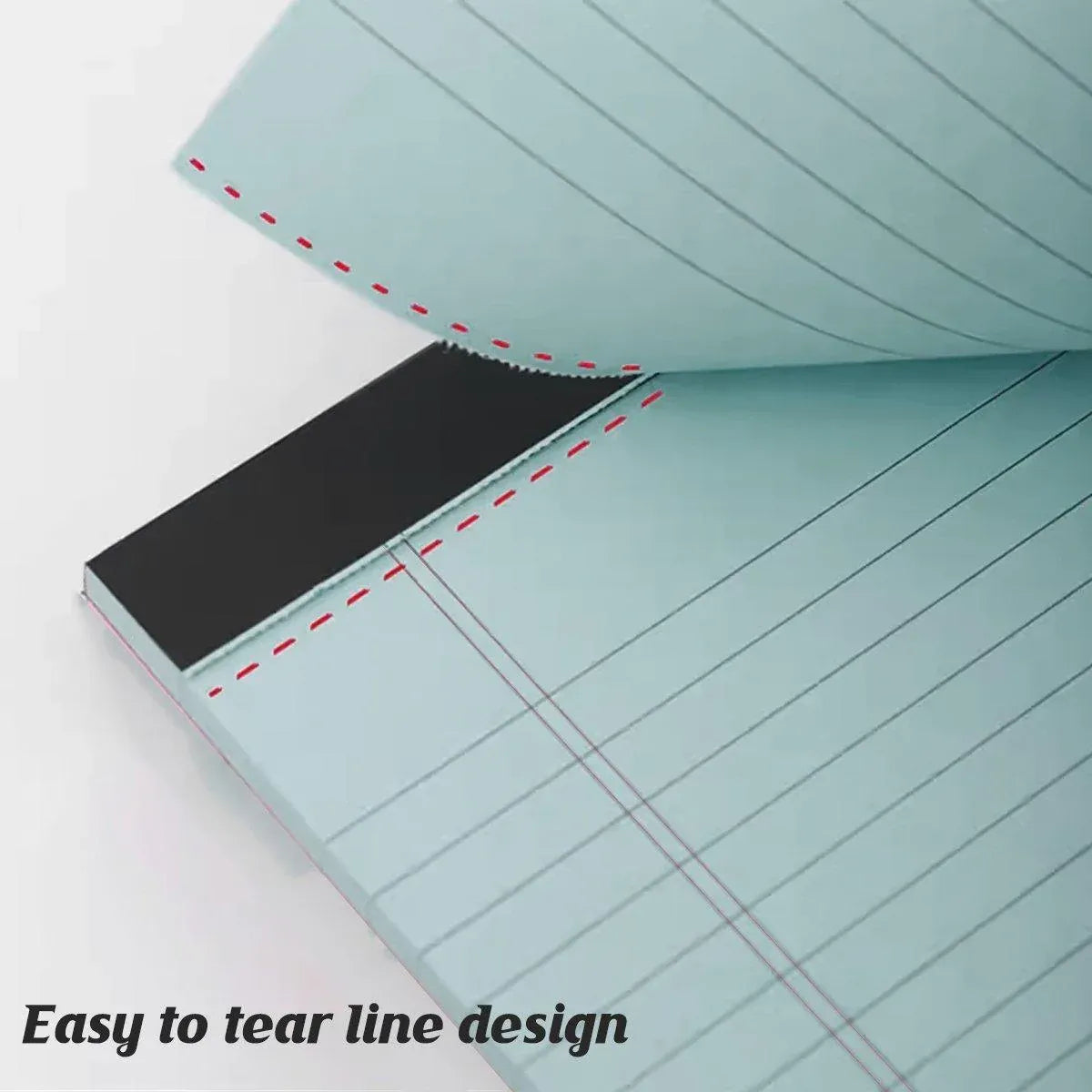 4PCS Tearable Lined Notepad Simple Design Colourful Memo Pad Notebook - Blue V528-NOTE-PAD-4PCS-BLUE-805746