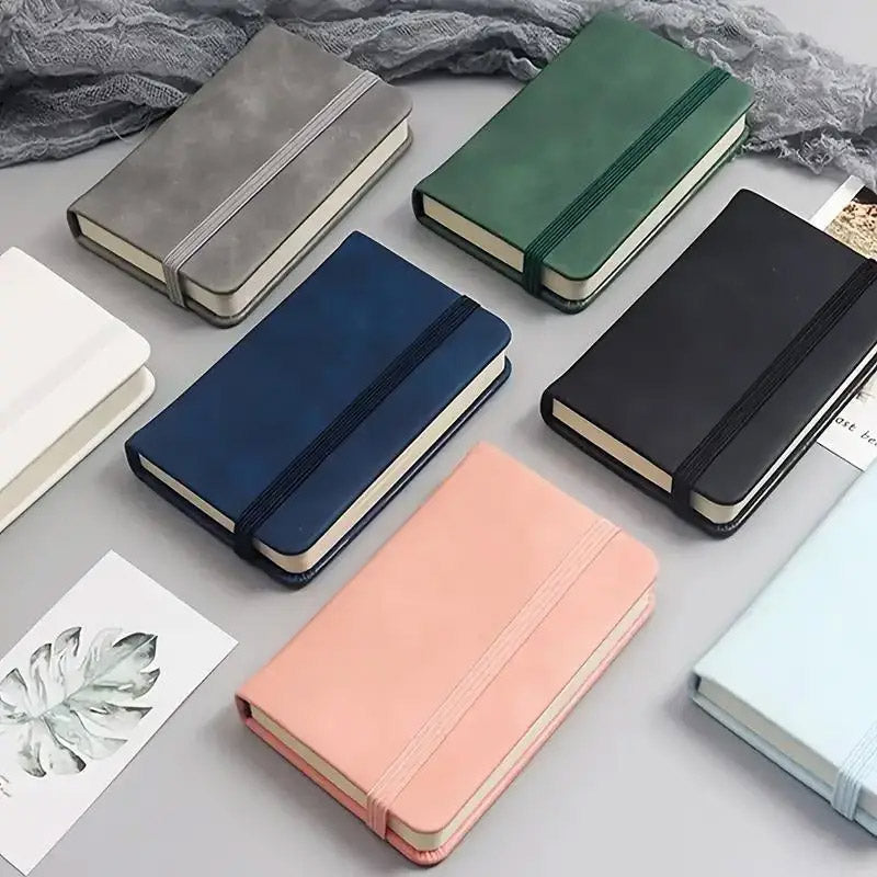 10pcs Mini Pocket Notebook A7 Small Portable Notepad for Office School Use - Green V528-NOTEBOOK-10PCS-GREEN-462980