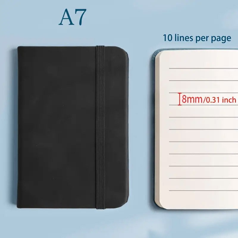 10pcs Mini Pocket Notebook A7 Small Portable Notepad for Office School Use - Green V528-NOTEBOOK-10PCS-GREEN-462980
