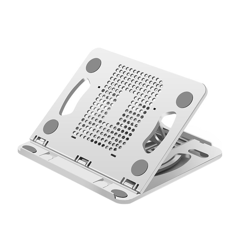 Portable Laptop Stand Foldable Adjustable Lazy Computer Desk - White V528-NOTEBOOKHOLDER-WHITE-158965
