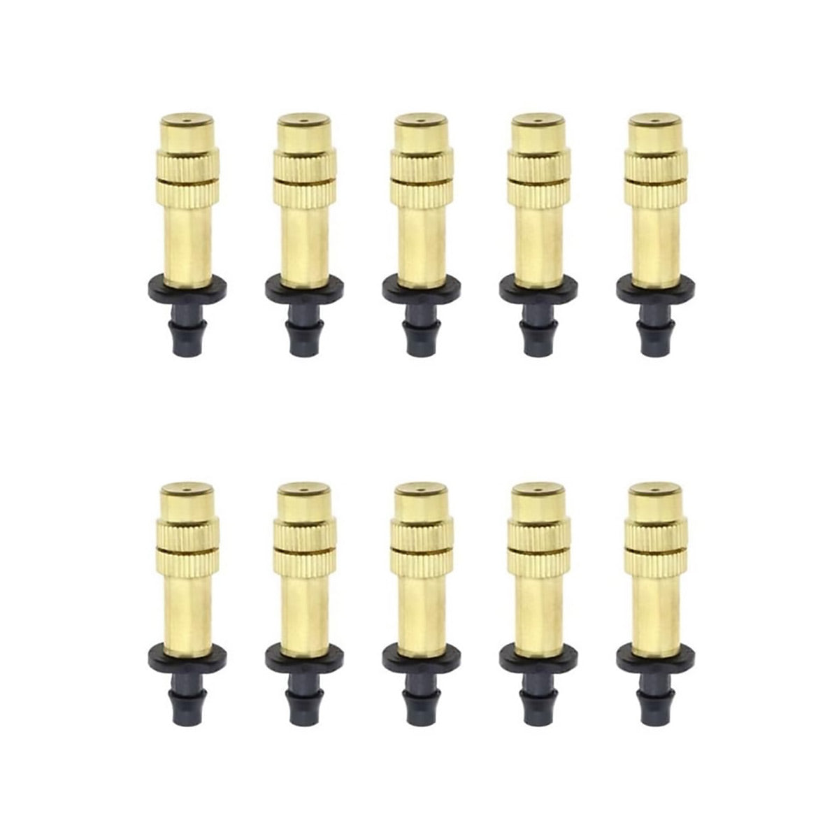 10pcs Adjustable Atomizing Copper Nozzles for Garden Watering Spraying V528-NOZZLE-10PCS-385965
