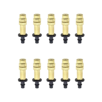 10pcs Adjustable Atomizing Copper Nozzles for Garden Watering Spraying V528-NOZZLE-10PCS-385965