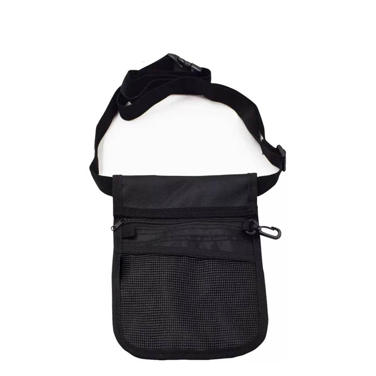 Nurse Pouch Waist Bag Medical Tool Organizer Pocket Belt with Keyring - Navy Blue V528-NURSEBAG-NAVY-745755