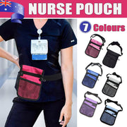 Nurse Pouch Waist Bag Medical Tool Organizer Pocket Belt with Keyring - Purple V528-NURSEBAG-PURPLE-277680