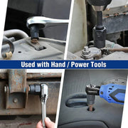 13 Piece Impact Bolt Nut Remover Set Extractor Socket Tool for Stripped Nuts Bolt V528-NUT-REMOVAL-13PCS-946435