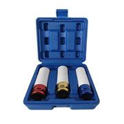 3PCS Deep Impact Nut Socket Set 17mm 19mm 21mm for Alloy Wheels V528-NUTSOCKETSET-3PCS-486620
