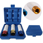 3PCS Deep Impact Nut Socket Set 17mm 19mm 21mm for Alloy Wheels V528-NUTSOCKETSET-3PCS-486620