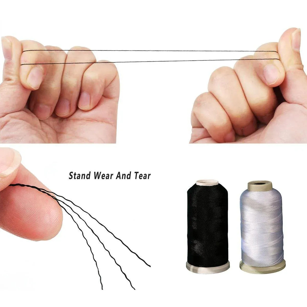 2pcs Strong Nylon Tower Line with Tassel Anti Drop Durable Outdoor Use Rope V528-NYLON-WIRE-2PCS-368459