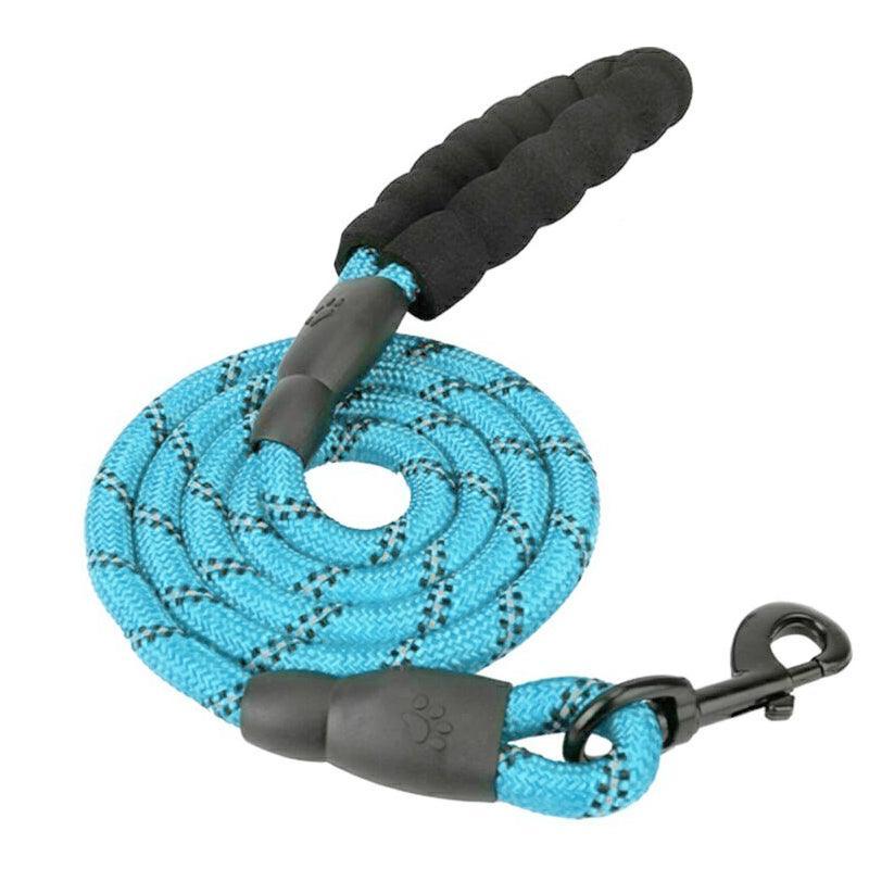 Nylon Training Dog Leash Heavy Duty Pet Products Strong Rope Recall Lead Leashes - Black V528-NYLONTRAINING-BLACK-651372