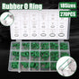 270pcs Automotive Air Conditioning Green Rubber Ring Seal Repair Box Set Seals V528-O-RING-270PCS-310675