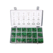 270pcs Automotive Air Conditioning Green Rubber Ring Seal Repair Box Set Seals V528-O-RING-270PCS-310675