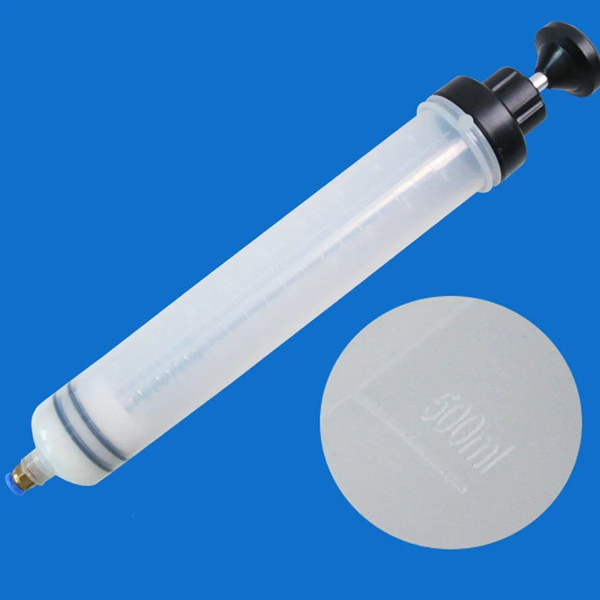 Manual Needle and Barrel Suction Oil Change Tool Pump for Brake Oil Filler - 500cc V528-OIL-CHANGE-TOOL-500CC-726536
