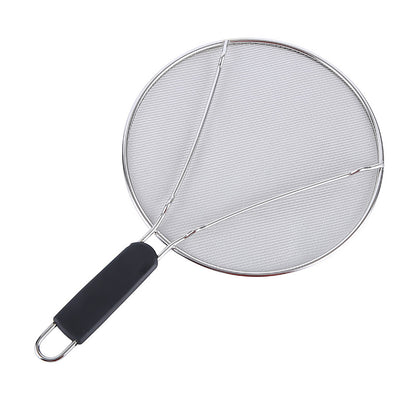 Stainless Steel Mesh Cover Anti Scald Filter Screen Anti Splash Lid For Kitchen - 25cm V528-OIL-COVER-25CM-516832